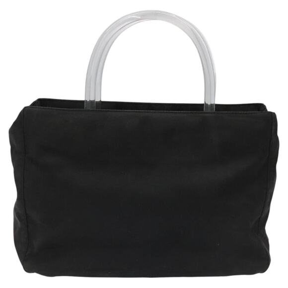 PRADA Hand Bag Nylon Black - Picture 3 of 13